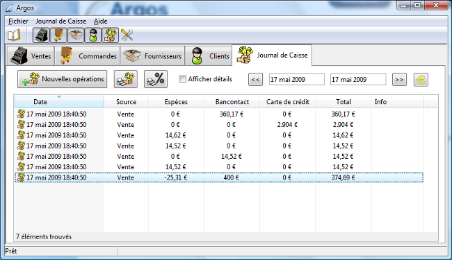 Maintain a cash flow report